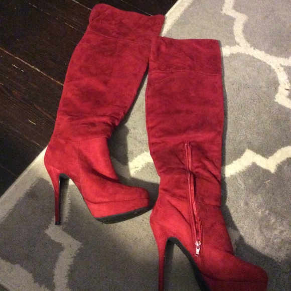 Charlotte Russe Over the Knee Boots - Picture 1 of 2